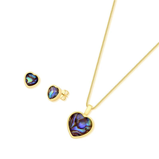 Conjunto Brilhato Pedras Naturais Brasileiras - Folheado a ouro