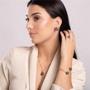 CONJUNTO FOLHEADO A OURO