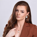 CONJUNTO FOLHEADO A OURO