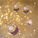 CONJUNTO FOLHEADO A OURO