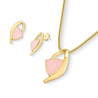 Conjunto Brilhato folheado a ouro Coleção Serena - detalhe 02 - 030271084-02