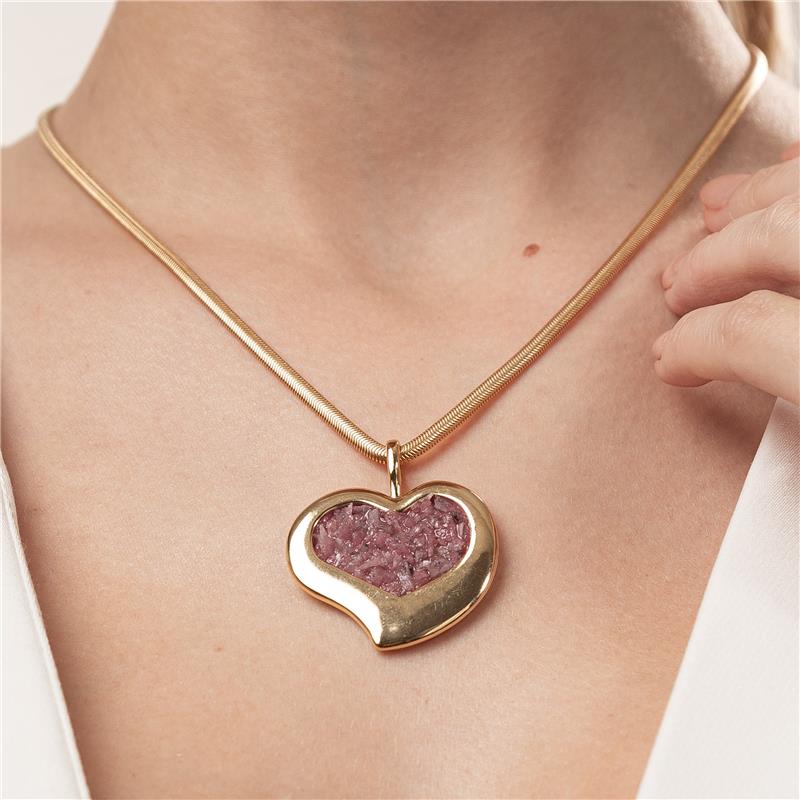 Conjunto Brilhato Pedras Naturais Brasileiras — Folheado a Ouro