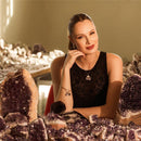 CONJUNTO FOLHEADO A OURO