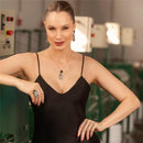 CONJUNTO FOLHEADO A OURO