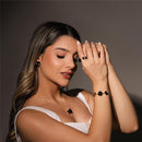 CONJUNTO FOLHEADO A OURO