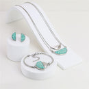 CONJUNTO FOLHEADO A RÓDIO