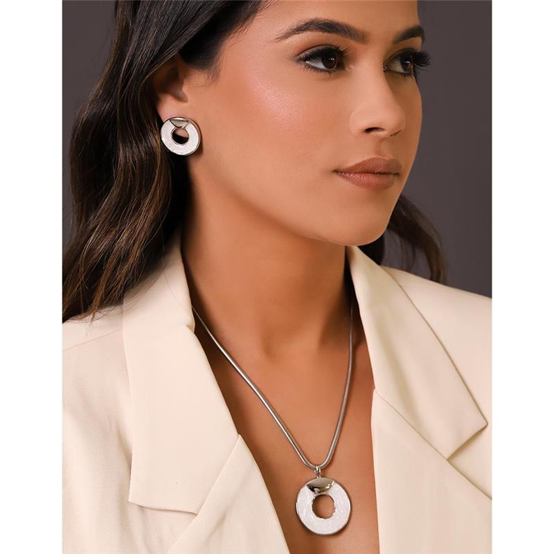 Conjunto Brilhato Pedras Naturais Brasileiras — Folheado a Ouro — SELENITA