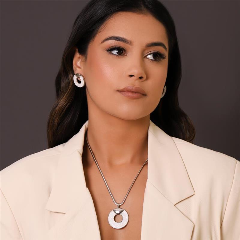 Conjunto Brilhato Pedras Naturais Brasileiras — Folheado a Ouro — PIRITA