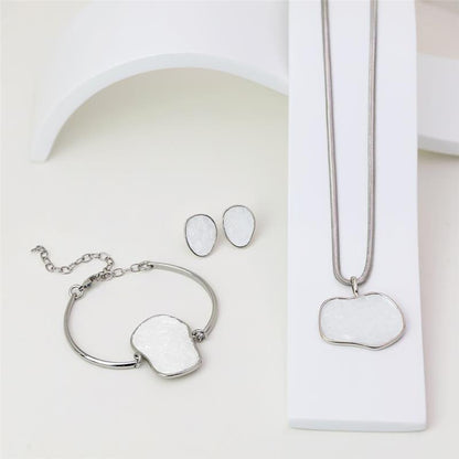 Conjunto Brilhato Pedras Naturais Brasileiras — Folheado a Ouro — AMAZONITA