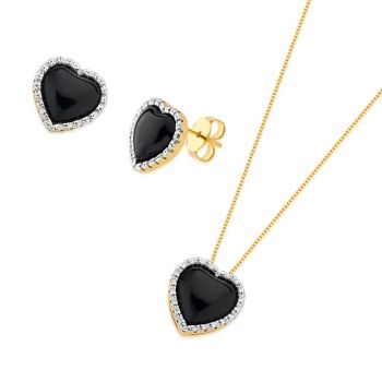 BRINCO FOLHEADO A OURO E RÓDIO BRANCO