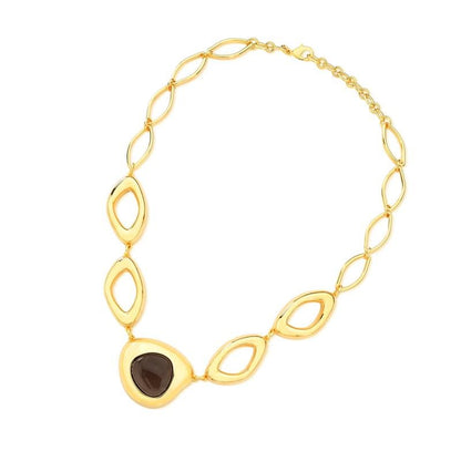 COLAR FOLHEADO A OURO