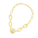 COLAR FOLHEADO A OURO