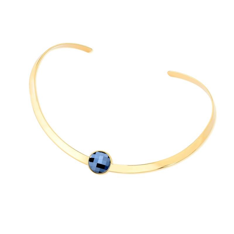 COLAR FOLHEADO A OURO