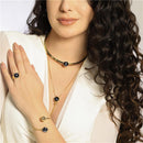 COLAR FOLHEADO A OURO