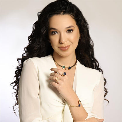 COLAR FOLHEADO A OURO