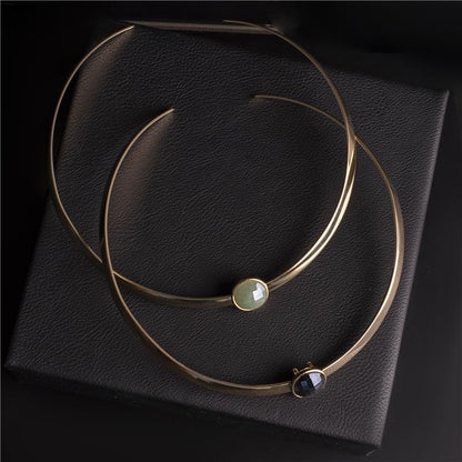 COLAR FOLHEADO A OURO