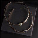 COLAR FOLHEADO A OURO