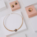 COLAR FOLHEADO A OURO