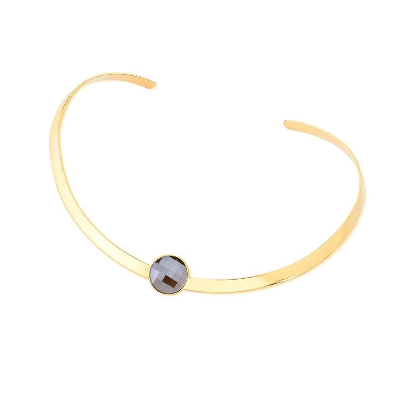 COLAR FOLHEADO A OURO