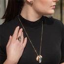 COLAR FOLHEADO A OURO