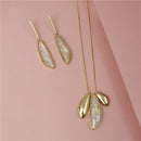 COLAR FOLHEADO A OURO