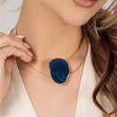 COLAR FOLHEADO A OURO