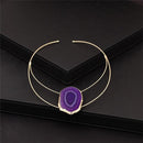 COLAR FOLHEADO A OURO