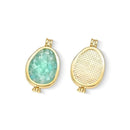 PINGENTE FOLHEADO A OURO