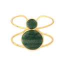 PULSEIRA FOLHEADO A OURO