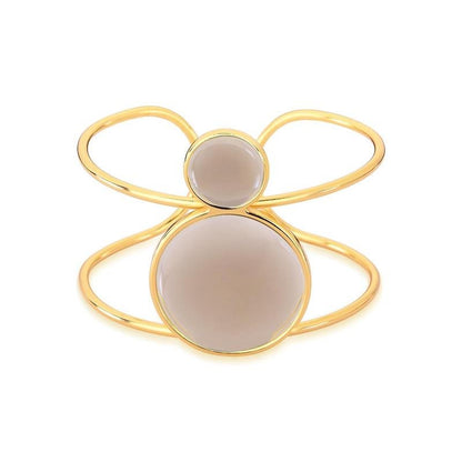 Pulseira Brilhato Pedras Naturais Brasileiras — Folheado a Ouro