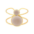 PULSEIRA FOLHEADO A OURO