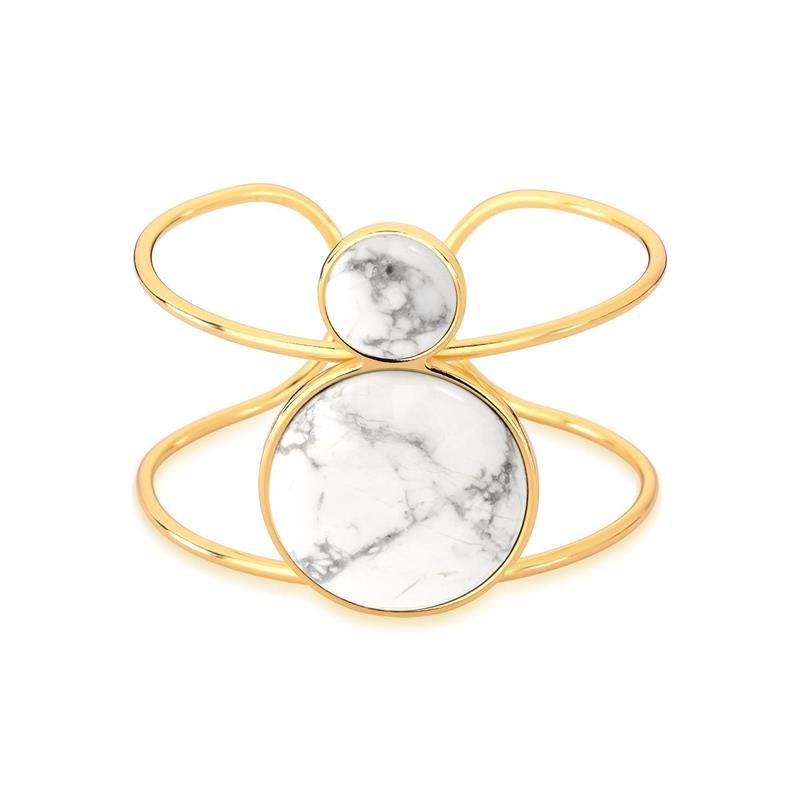 Pulseira Brilhato Pedras Naturais Brasileiras — Folheado a Ouro