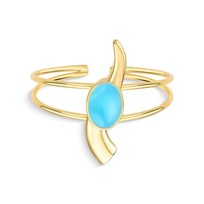 Pulseira Brilhato Pedras Naturais Brasileiras — Folheado a Ouro