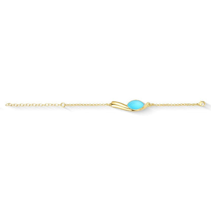 Pulseira Brilhato Pedras Naturais Brasileiras — Folheado a Ouro