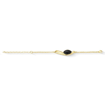 Pulseira Brilhato Pedras Naturais Brasileiras — Folheado a Ouro