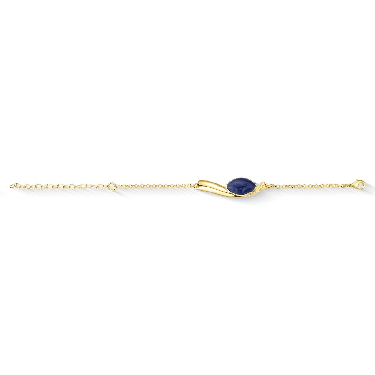 Pulseira Brilhato Pedras Naturais Brasileiras — Folheado a Ouro