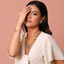 PULSEIRA FOLHEADO A OURO