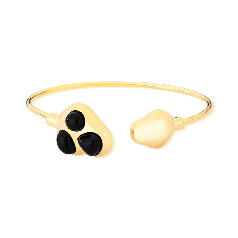 Pulseira Brilhato Pedras Naturais Brasileiras — Folheado a Ouro