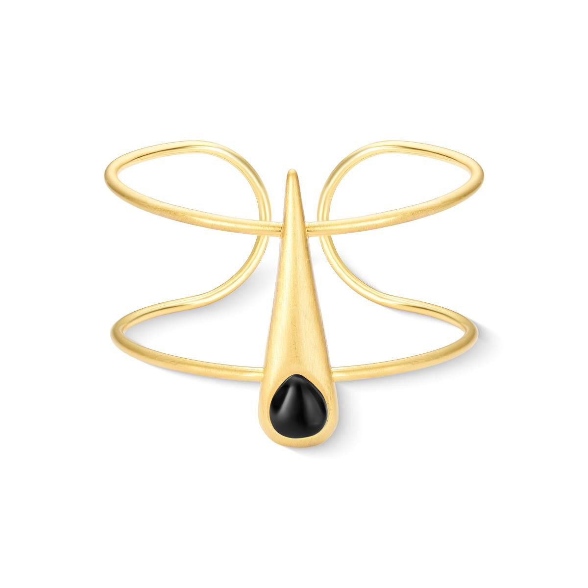 Pulseira Brilhato Pedras Naturais Brasileiras — Folheado a Ouro