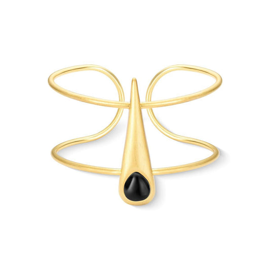 Pulseira Brilhato Pedras Naturais Brasileiras — Folheado a Ouro