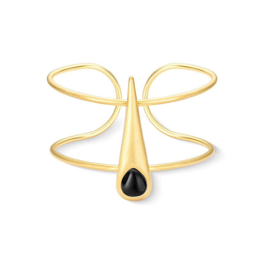 Pulseira Brilhato Pedras Naturais Brasileiras — Folheado a Ouro