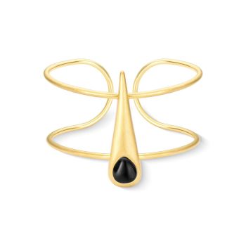 Conjunto Brilhato Pedras Naturais Brasileiras — Folheado a Ouro