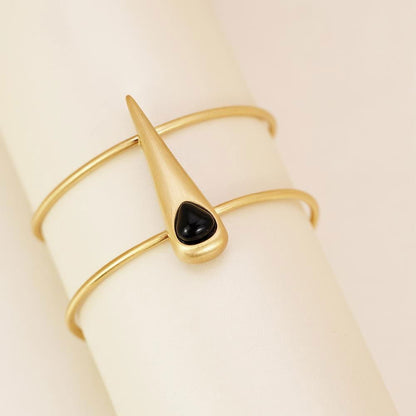 Pulseira Brilhato Pedras Naturais Brasileiras — Folheado a Ouro
