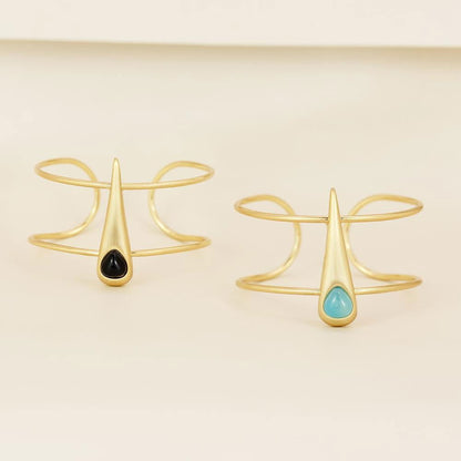 Pulseira Brilhato Pedras Naturais Brasileiras — Folheado a Ouro