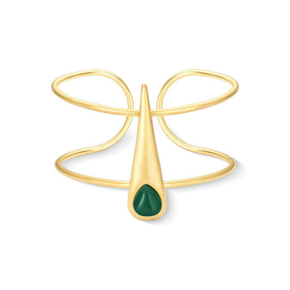 Pulseira Brilhato Pedras Naturais Brasileiras — Folheado a Ouro