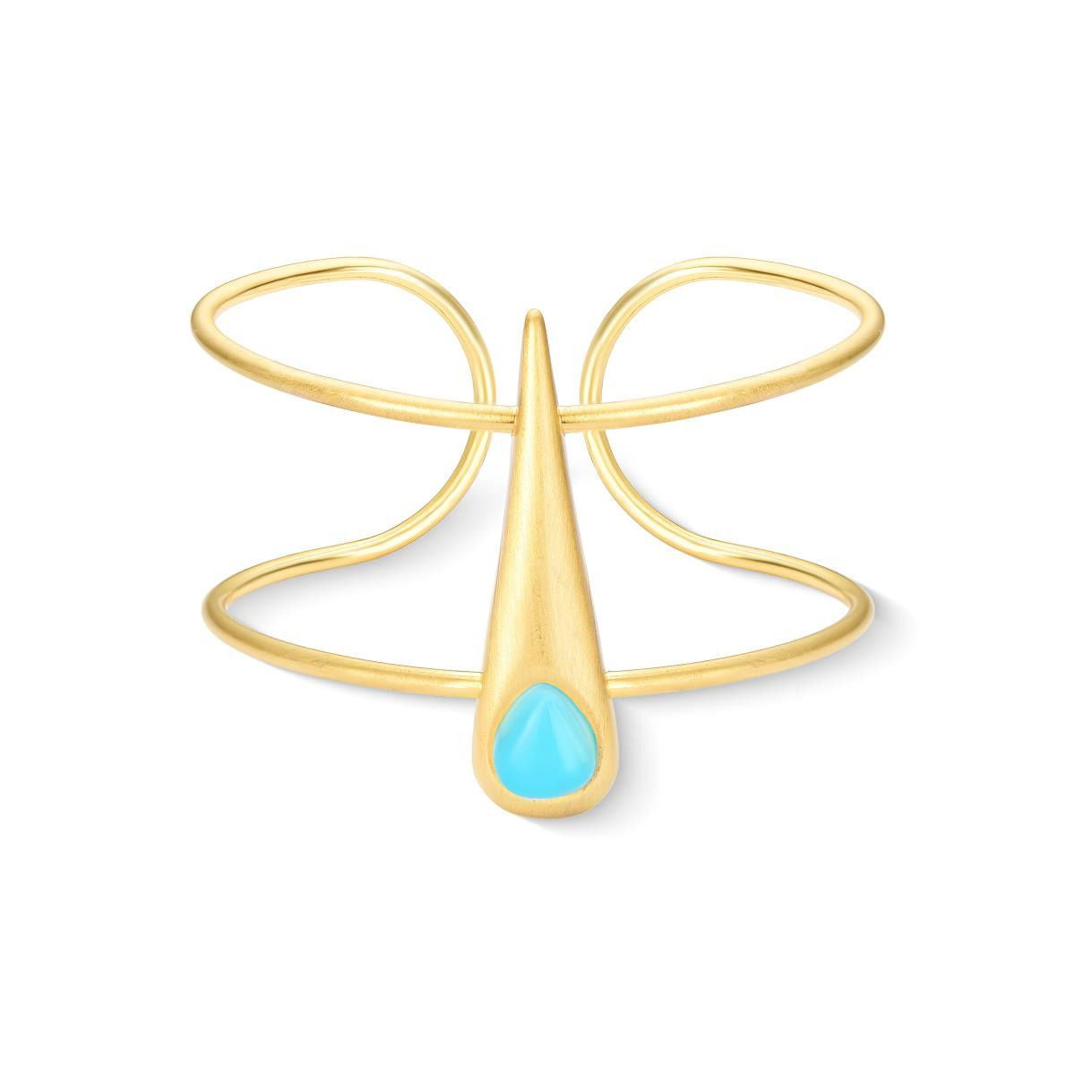 Pulseira Brilhato Pedras Naturais Brasileiras — Folheado a Ouro