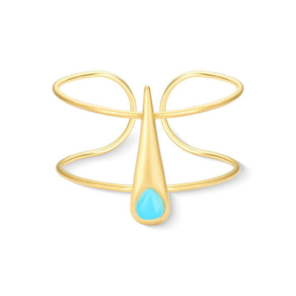 Pulseira Brilhato Pedras Naturais Brasileiras — Folheado a Ouro