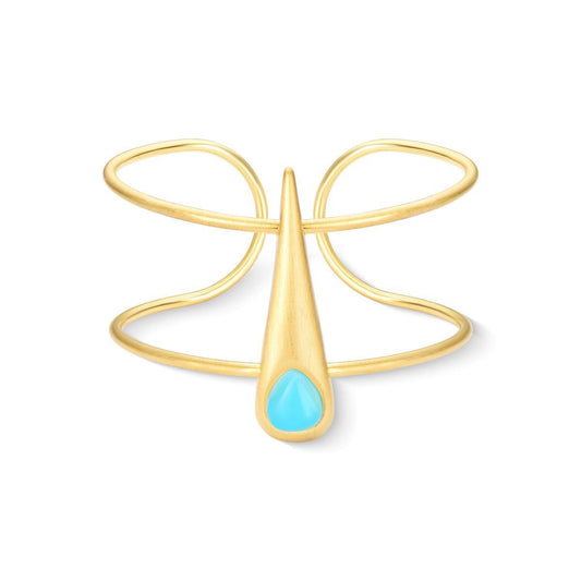 Pulseira Brilhato Pedras Naturais Brasileiras — Folheado a Ouro