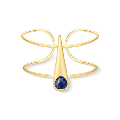 Pulseira Brilhato Pedras Naturais Brasileiras — Folheado a Ouro