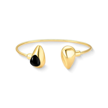 Pulseira Brilhato Pedras Naturais Brasileiras — Folheado a Ouro